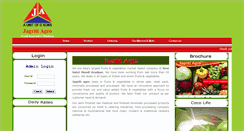 Desktop Screenshot of jagritiagro.com
